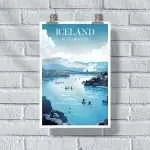 Blue Lagoon Iceland Poster