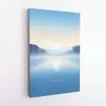 Blue Lagoon Serenity Canvas