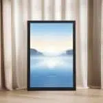 Blue Lagoon Serenity Framed Poster