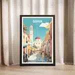 Bodrum Bazaar Framed Poster