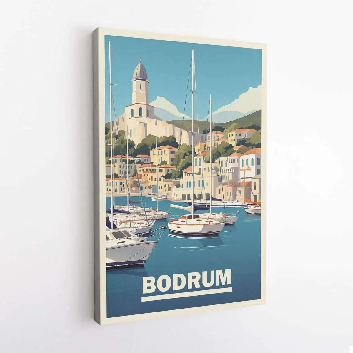 Bodrum Yalikavak Marina Canvas