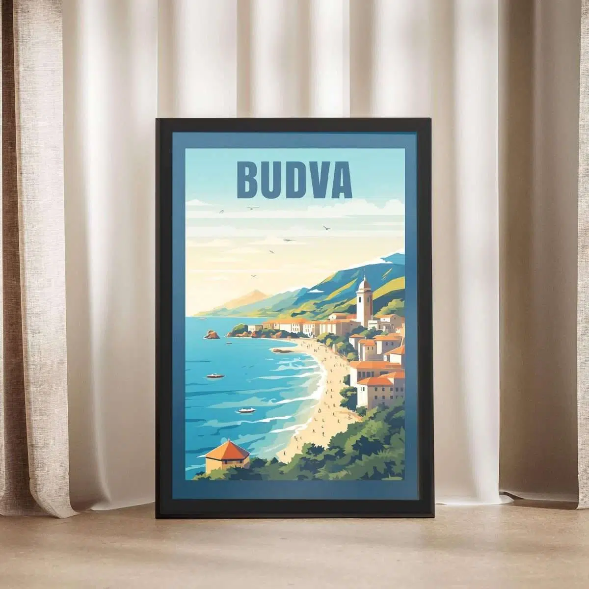 Budva Framed Poster