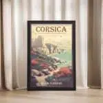 Corsica Scandola Nature Reserve Framed Poster