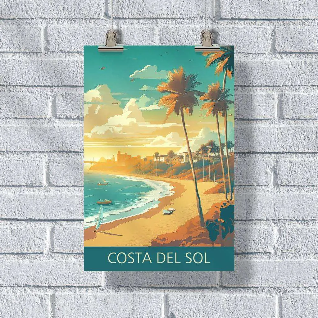 Costa Del Sol Golden Beaches 2 Poster