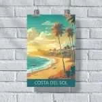 Costa Del Sol Golden Beaches 2 Poster