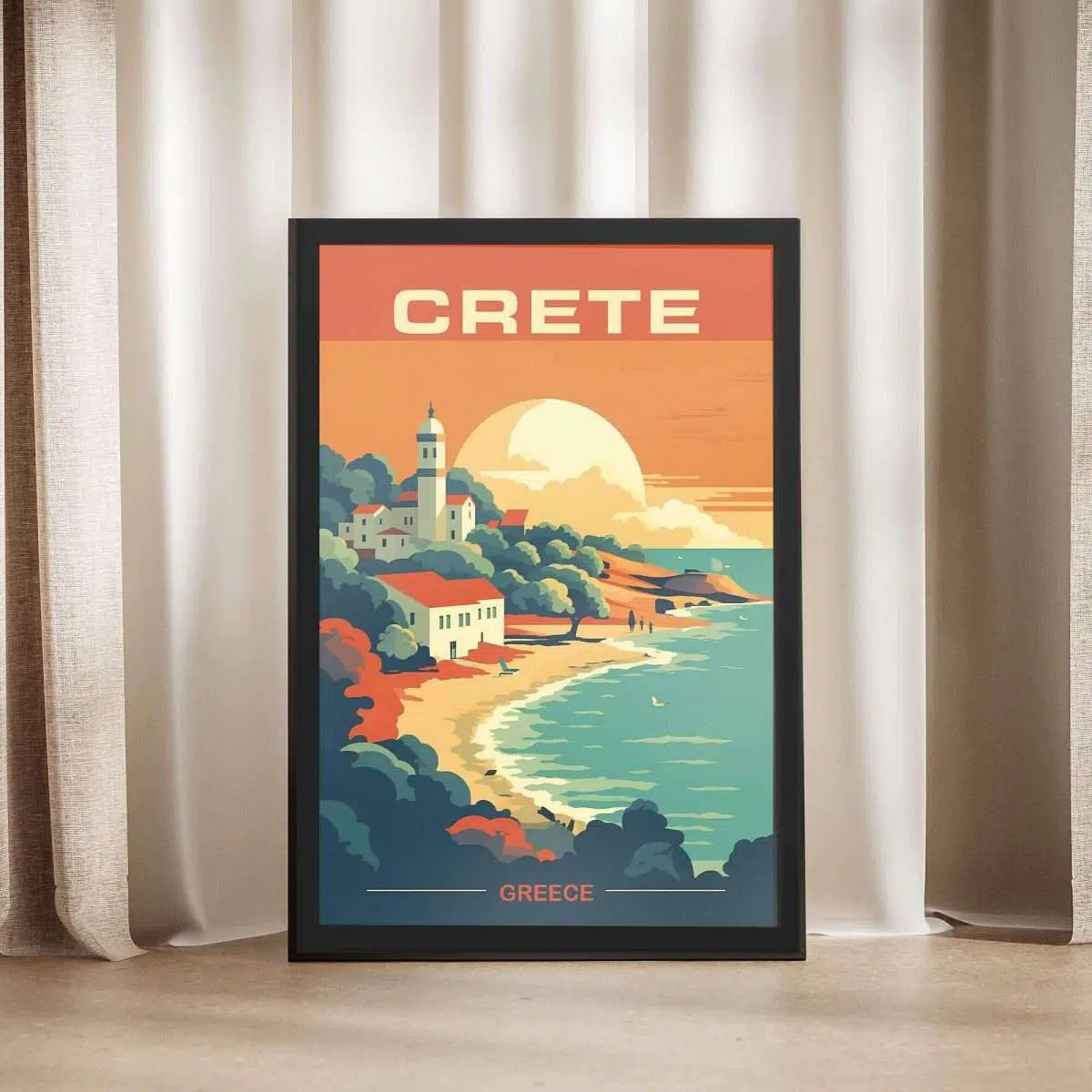 Crete Greece Framed Poster