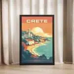 Crete Greece Framed Poster