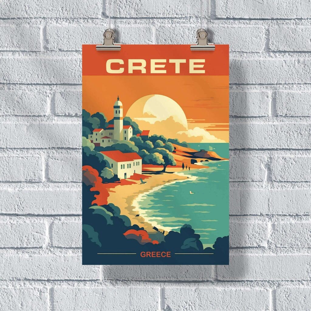 Crete Greece Poster