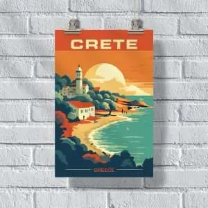 Crete Greece Poster