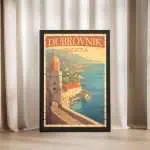 Dubrovnik Old Town Walls 2 Framed Poster