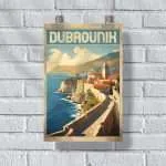 Dubrovnik Old Town Walls Poster