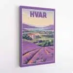 Hvar Lavender Fields 2 Canvas