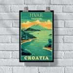 Hvar Pakleni Islands Poster