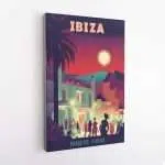 Ibiza Paradise Found Canvas