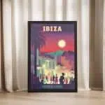 Ibiza Paradise Found Framed Poster