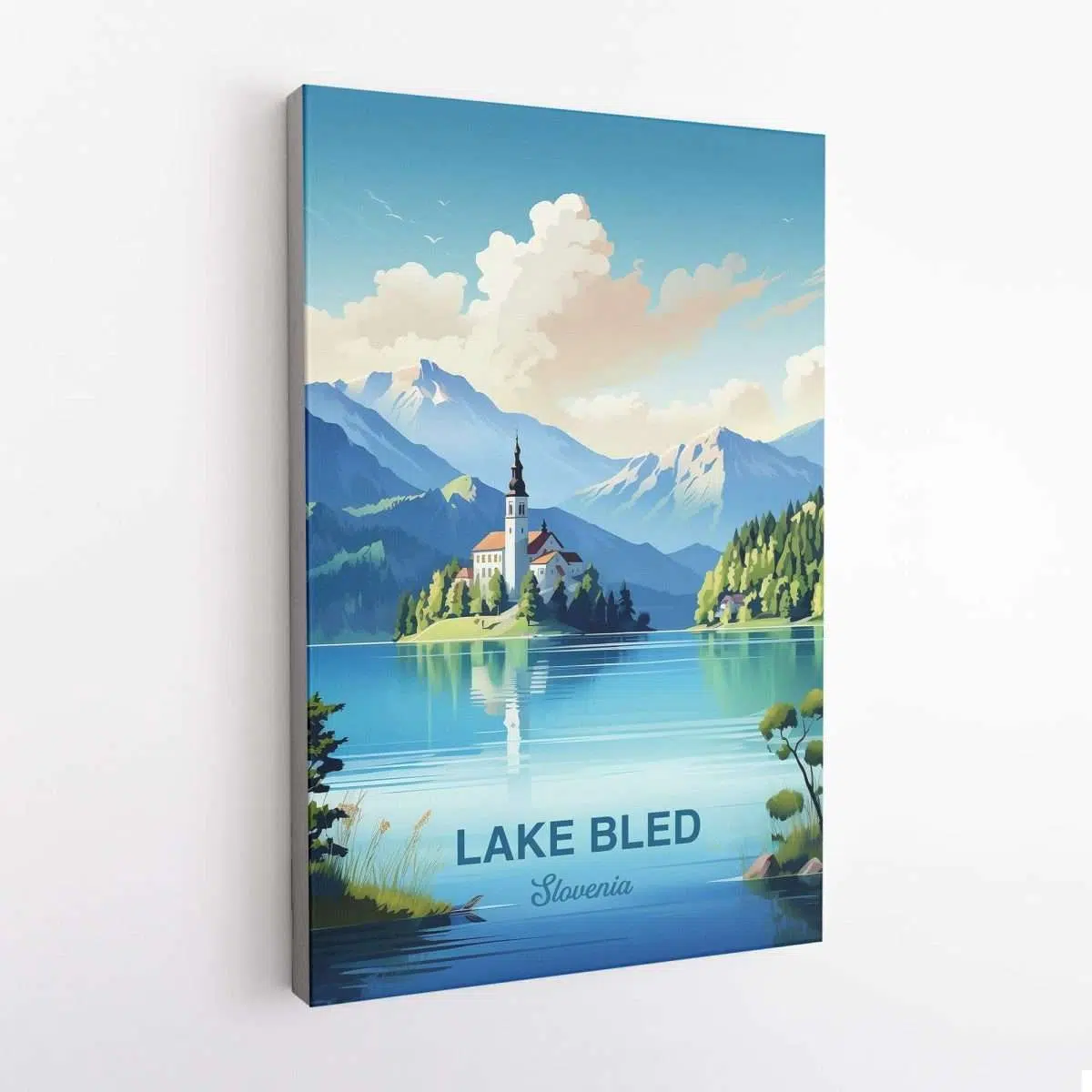 Lake Bled Slovenia 2 Canvas