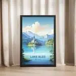 Lake Bled Slovenia 2 Framed Poster