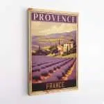 Provence Lavender Fields France Canvas