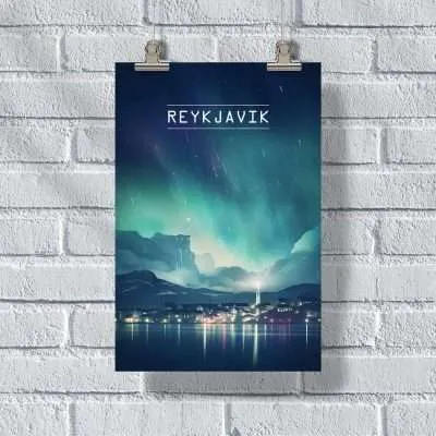 Reykjavik Poster