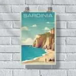 Sardinia Costa Smeralda Poster