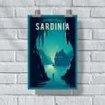 Sardinia Neptune's Grotto Poster