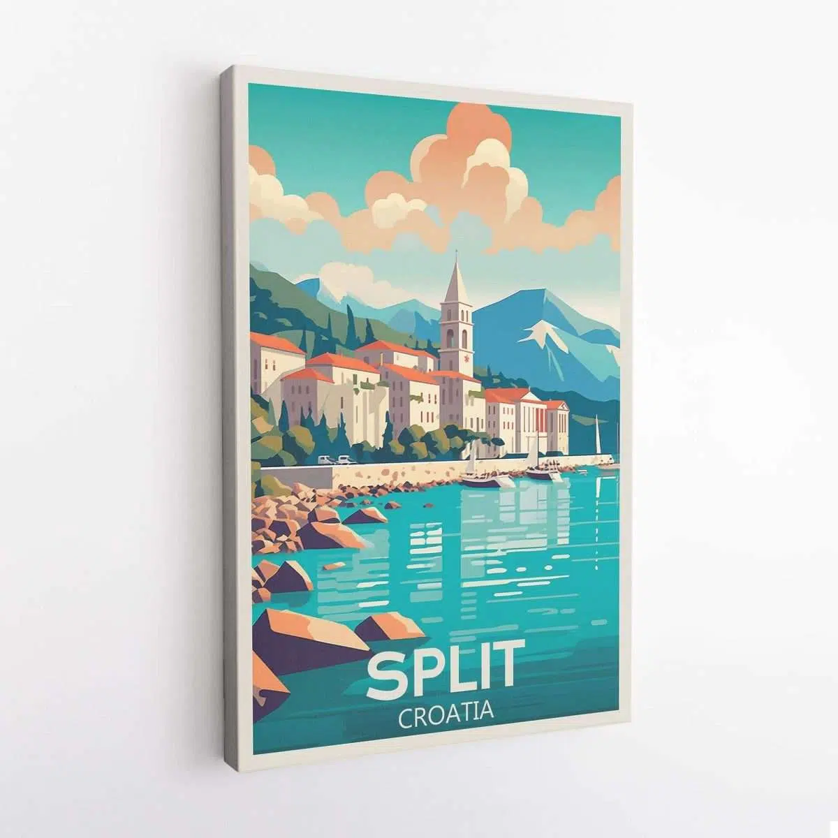 Split Croatia 2 Canvas