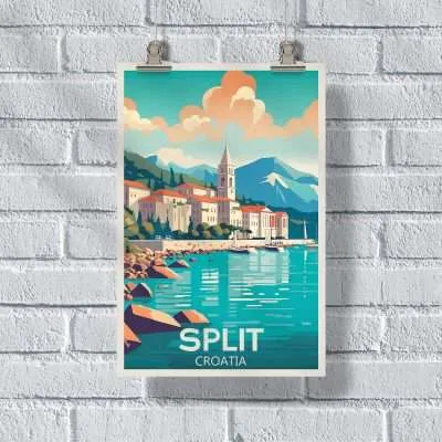 Split Croatia 2 Poster