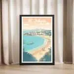 St. Julian's Bay Vista Framed Poster