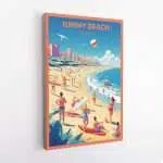 Sunny Beach Bulgaria Canvas