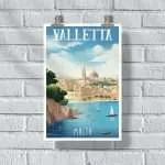 Valletta Grand Harbour 2 Poster