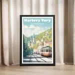 Karlovy Vary Tram Framed Poster