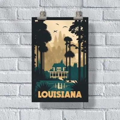 Louisiana Poster