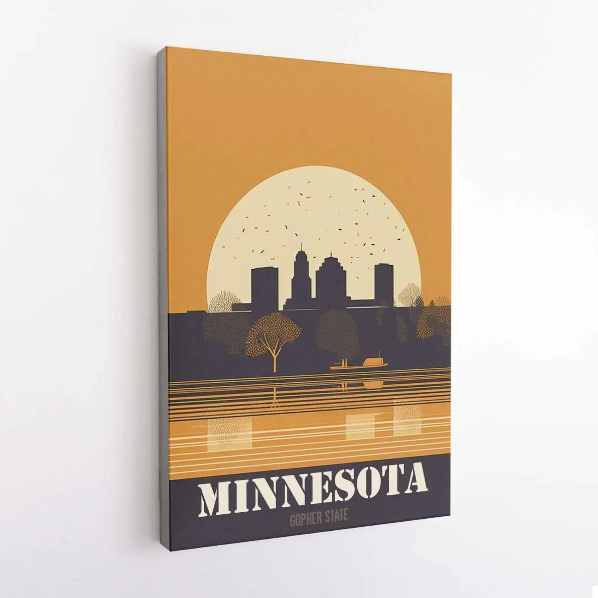 Minnesota Gopher State Canvas