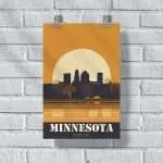 Minnesota Gopher State Poster