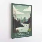 Minnesota Paddle The Boundary Waters Canvas