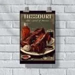 Missouri BBQ Capital Of America Poster