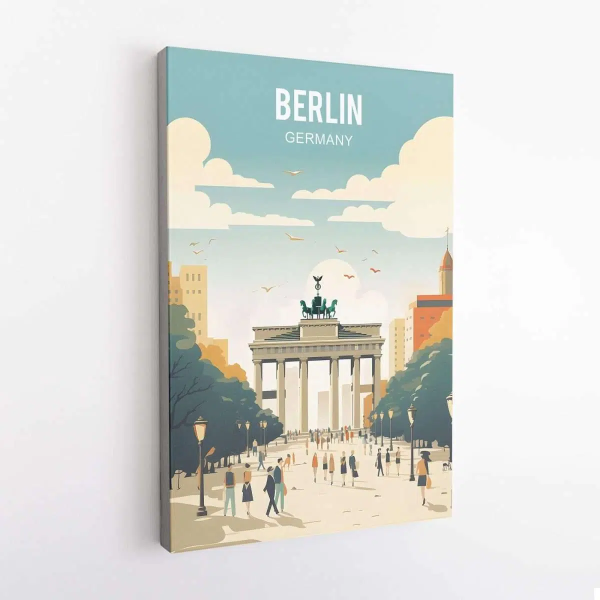 Berlin Brandenburg Gate Canvas