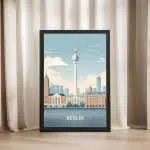 Berlin Framed Poster