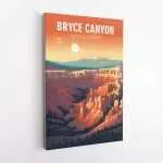 Bryce Canyon National Park Bryce Amphitheater Glow Canvas