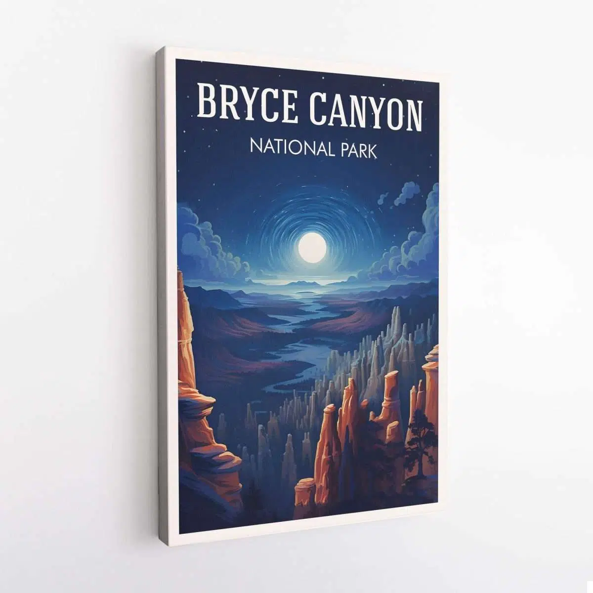 Bryce Canyon National Park Starry Night Overlook Canvas