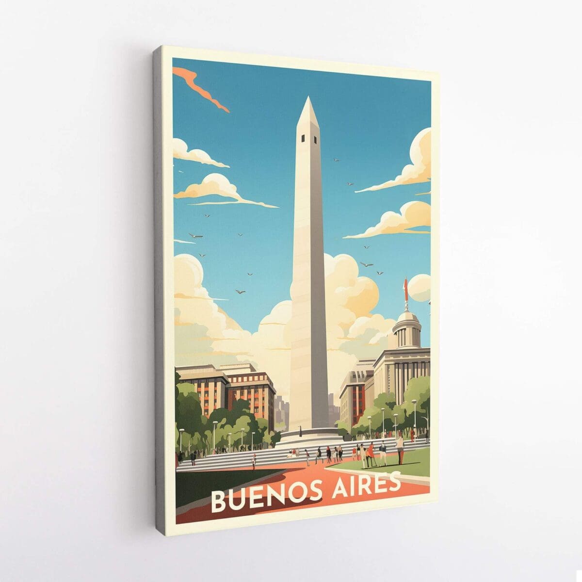 Buenos Aires Obelisco Canvas