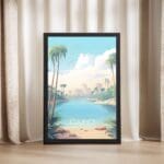 Cairo Nile River Framed Poster