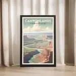 Canyonlands National Park Green River Overlook Framed Poster