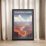 Canyonlands National Park Island In The Sky Vistas Framed Poster