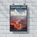 Canyonlands National Park Island In The Sky Vistas Poster