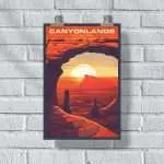 Canyonlands National Park Mesa Arch Sunrise Poster