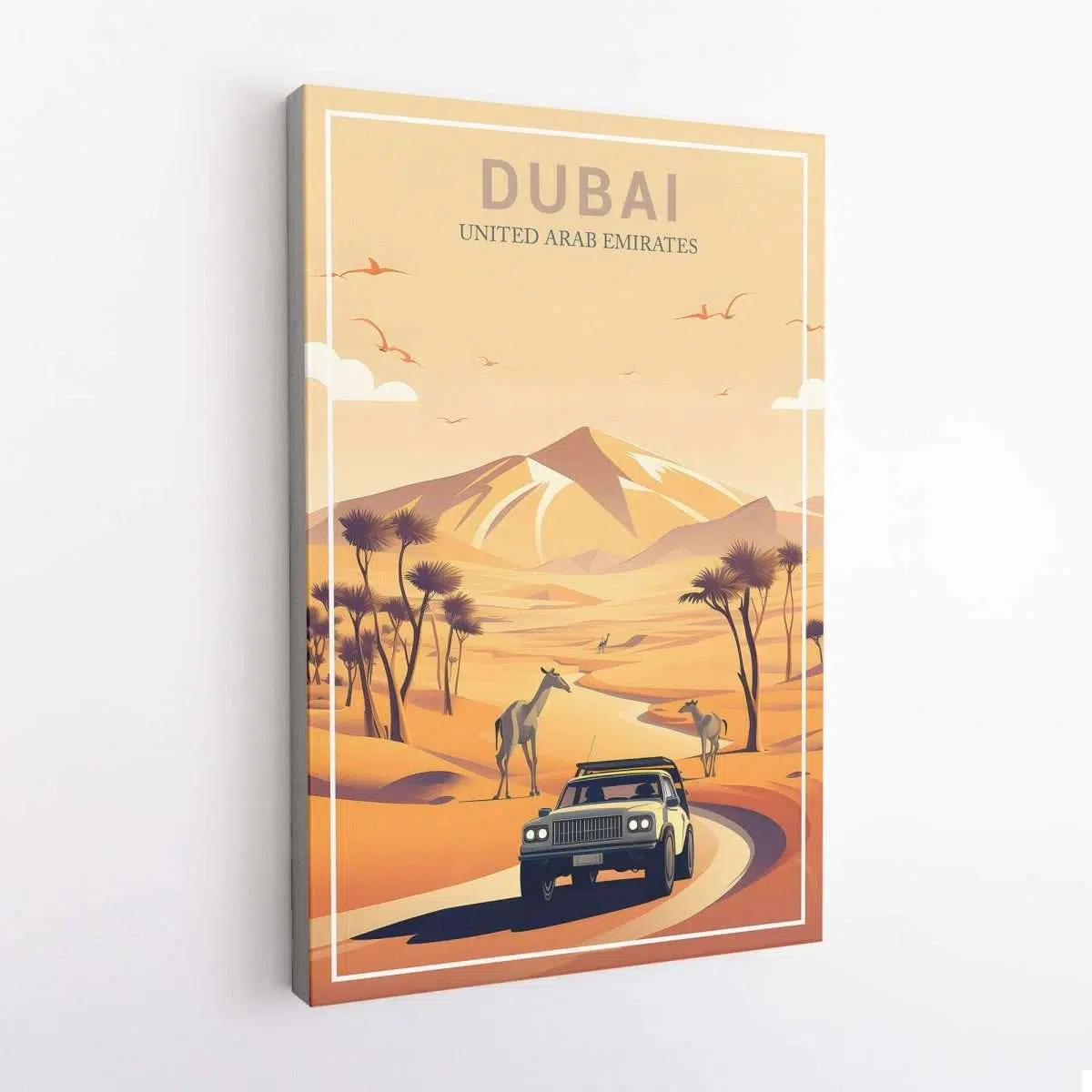 Dubai Desert Safari Canvas