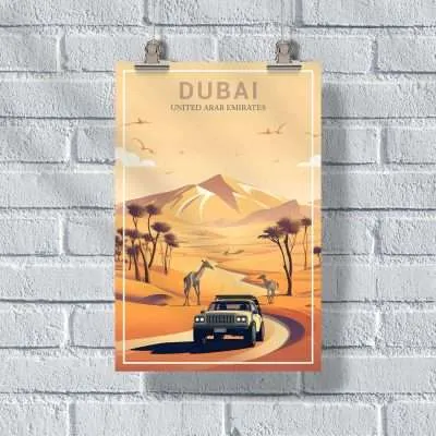 Dubai Desert Safari Poster