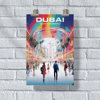 Dubai Mall Poster