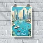 Dubai Marina Poster